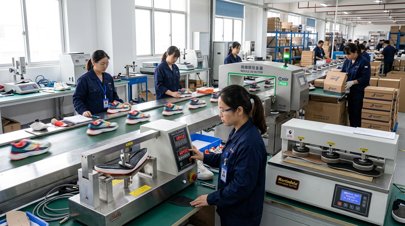 LUTE FOOTWEAR Jinjiang Footwear Physical Testing Laboratory