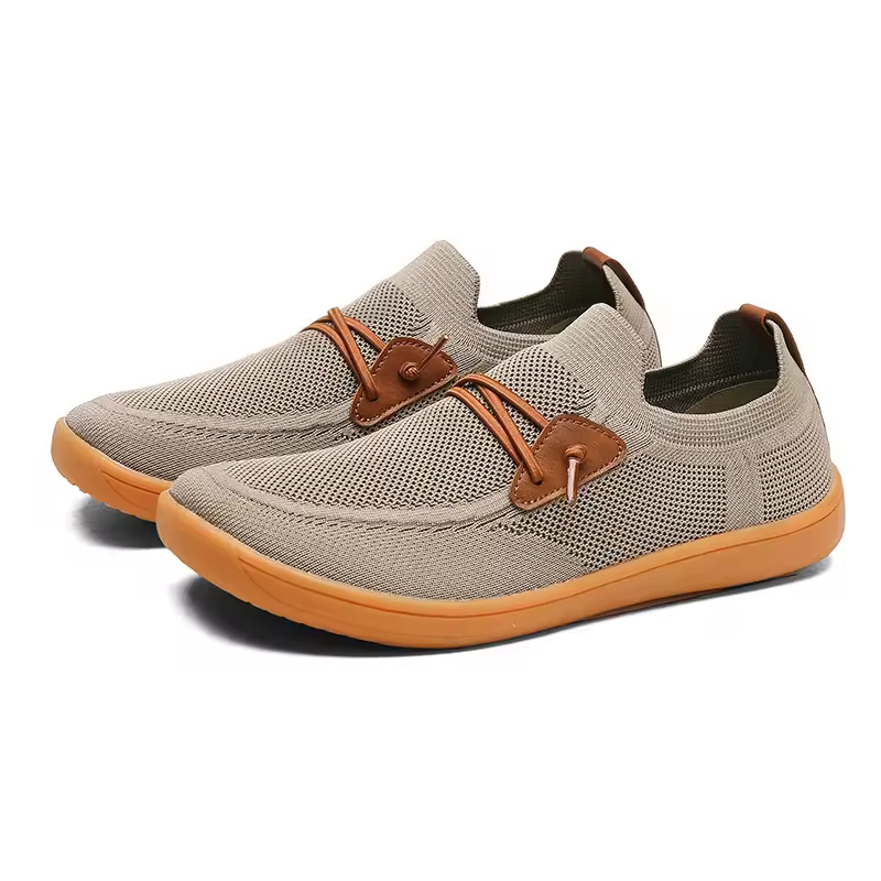 LT-D2QJA86 Plus Size 50 Wide Head Barefoot Shoes for Men - LUTE Footwear OEM Jinjiang